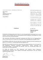 Bauer Wolff und Coll bauer referenz Bauer Wolff und Coll
